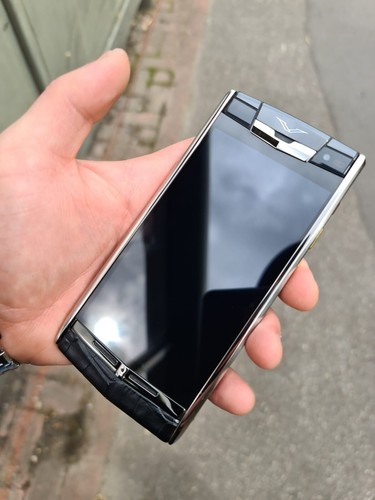 Vertu Signature Touch 24k GOLD EDITION, Alligatorleder, UNIKAT, Full Pack - Bild 23 von 24