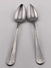 Norpro Stainless Steel Grapefruit Spoons Set of 2 Plain Rounded End