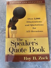 The Speakers Quote Book: Over 5,000 Illustrations and Quotations  Paperback