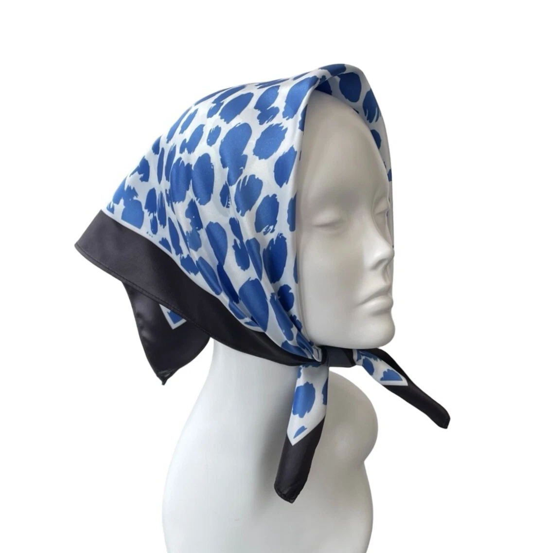 Spring Neckerchief Shawl Wrap Hijab Female Hair Hand Wrist Foulard Bandana 60cm
