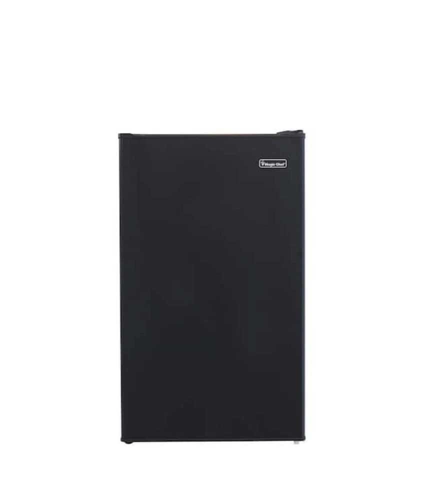 BRAND NEW Magic Chef 3.3 cu. ft. Mini Refrigerator Stainless steel Black - Image 4 of 4