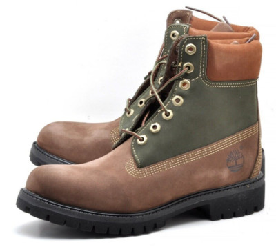 Timberland Men's Boots Classic Premium 6 inch A135L Brown Green US