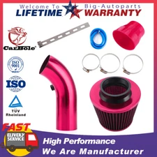 Cold Air Intake Filter Induction Kit Pipe Power Flow Hose System Accessories NEW