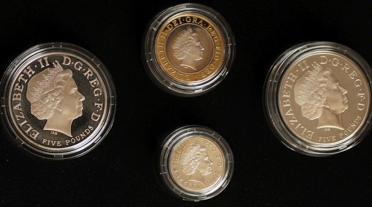 コレクション THE2008UK SilverProof Piedfort Four-Coin 2008 United Kingdom Proof Silver Piedfort Four Coin