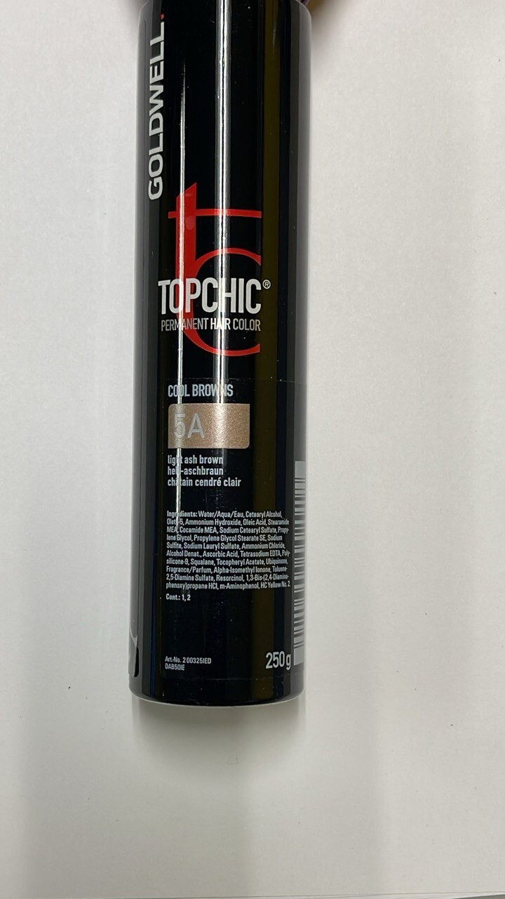 GOLDWELL Topchic Haarfarbe 5N@BK – Intensiver Farbton In Light Brown Brown Copper!