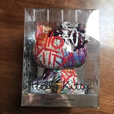 HELLO KITTY X SEPHORA GRAFFITI 5 PIECE MAKEUP BRUSH SET EYESHADOW LIP EYELINER