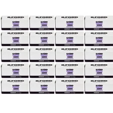 20 Rolls Ilford Delta 3200 Pro 120 Black & White Negative Print Film FRESH