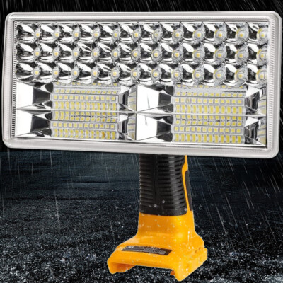 20V Light for Dewalt 20V Max Lithium-ion Battery 40W 4200LM Flashlight with USB