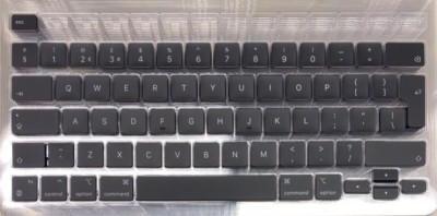 QWERTY Tastenkappen Apple MacBook Pro A2338 - UK English 2020 - key caps Tasten