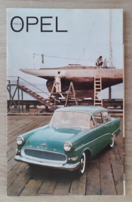 Opel Rekord Brochure c.1960 - Saloon  Estate