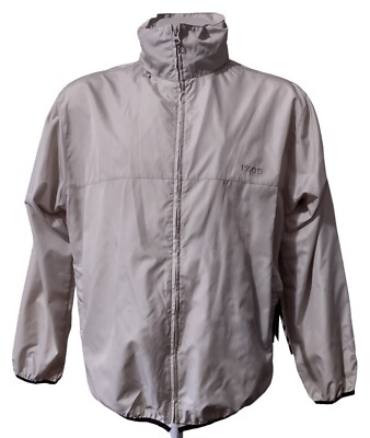 Izod WindBreaker Jacket Men's Medium Packable Golf Full-zip Roll