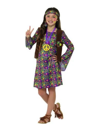 Smiffys Hippie Costumes for Girls