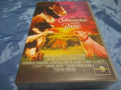 Ein Schweinchen namens Babe , Video Film Kassette , VHS  Nostalgie , Kult
