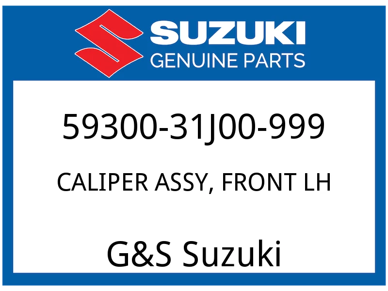 CALIPER ASSY, FRONT LH