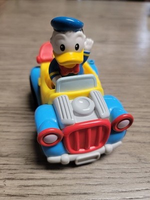 Fisher Price Little People Donald Duck Bouncing Car Magic of Disney With Donald