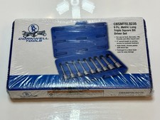 New Cornwell Tools Cbsmtsl923s 9pc Metric Long Xzn Triple Square Bit Driver Set