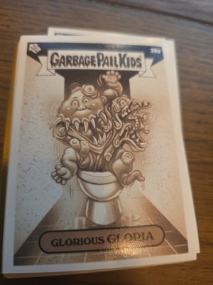2022 Garbage Pail Kids Oh The Horrible SEPIA Parallel GLORIOUS GLORIA #30A GPK