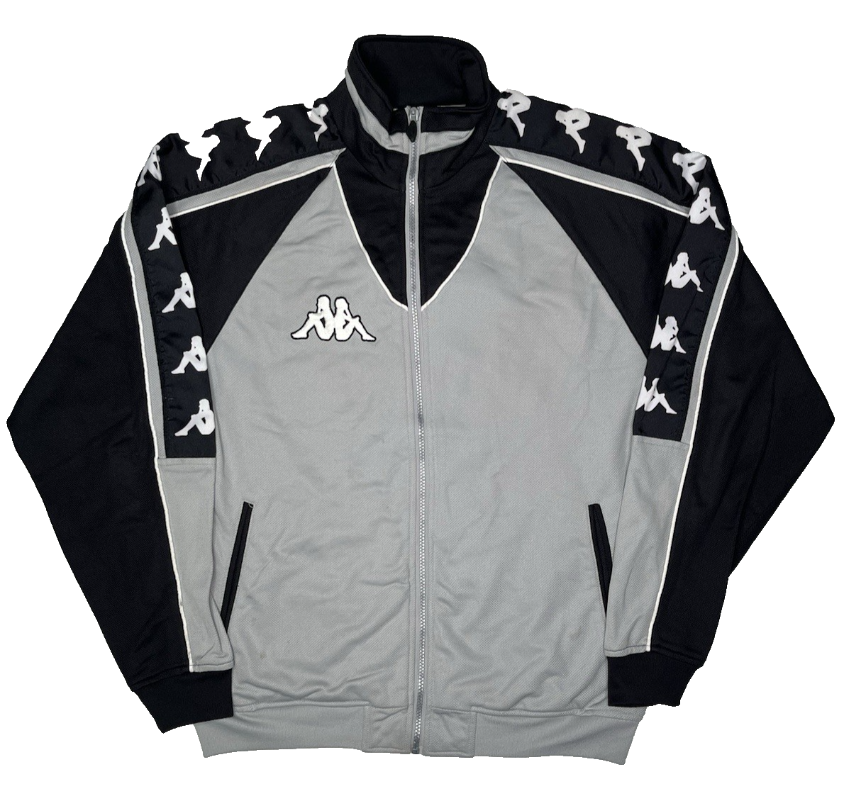 Vintage Kappa Italia Italy Gara Big Logo Jacket Long Sleeve Mens
