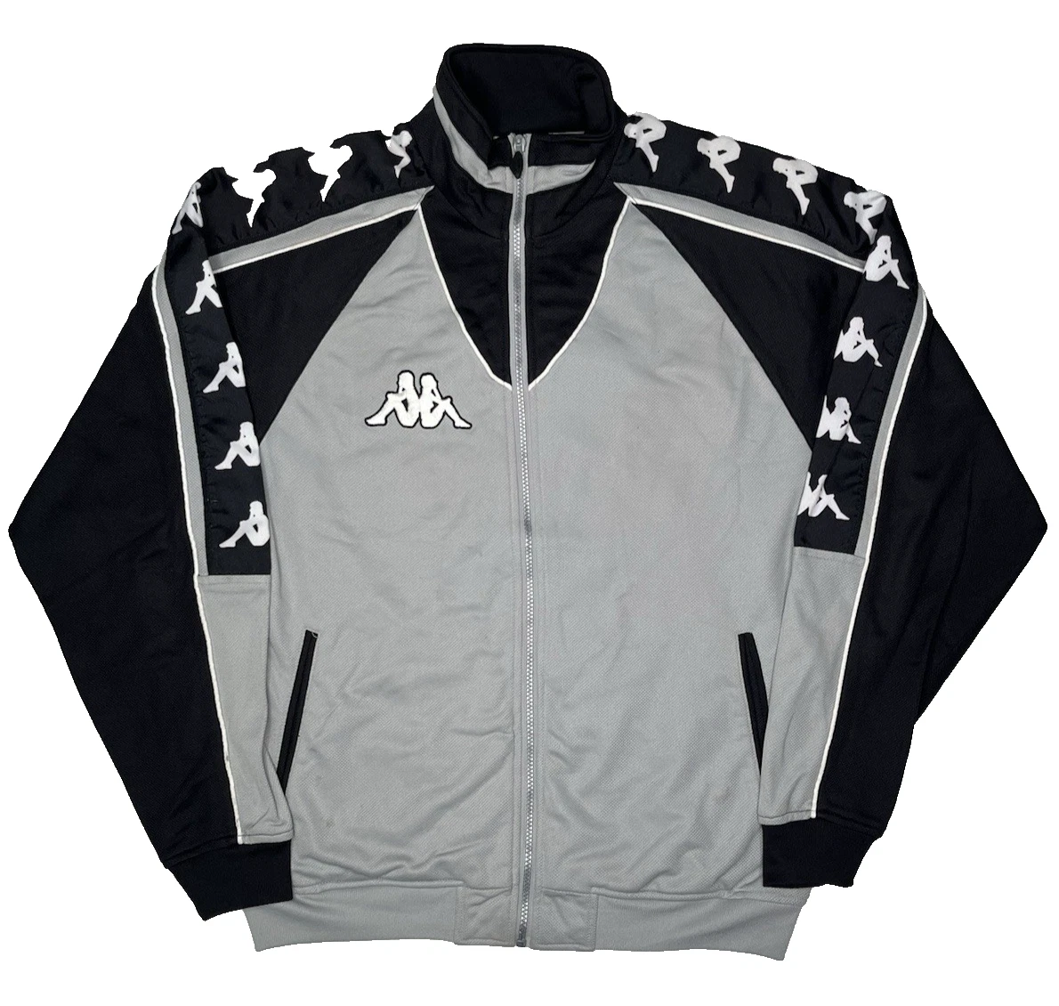 Kappa スポーツジャケット　イタリア　トリノ Vintage Kappa Italia Italy Gara Big Logo Jacket Long Sleeve Mens
