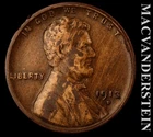 1913-D Lincoln Wheat Cent - Scarce  Very Fine+  Semi-key  Better Date  #L4457