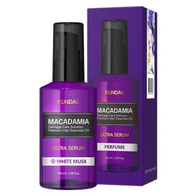 Kundal Macadamia Ultra Serum Hair Essence White Musk 100ml A