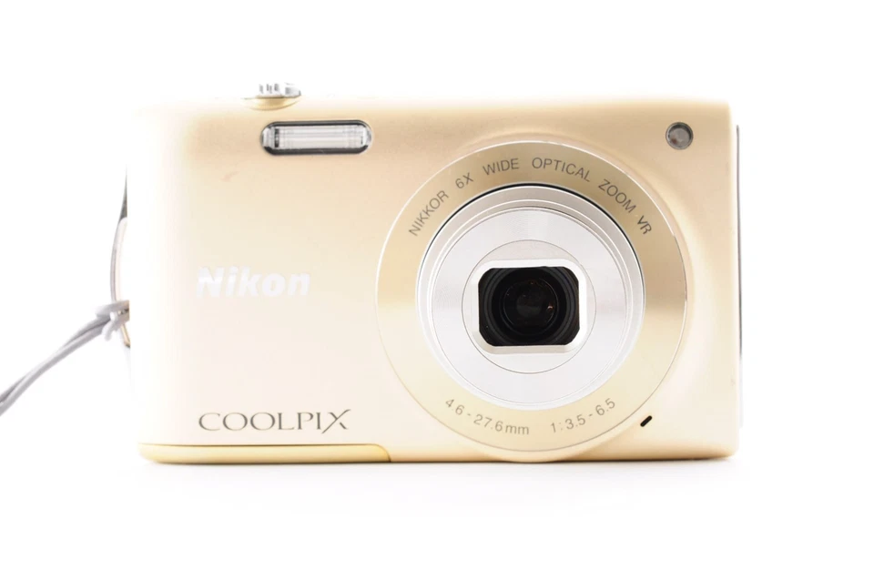 Nikon Coolpix S3300 Gold Excellent+5 Compact Digital Camera Y2202 - Image 3 of 4