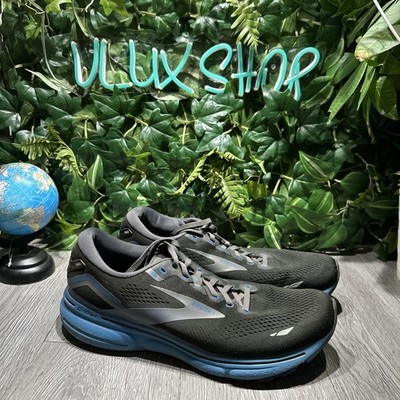 Brooks Ghost 15 Mens Black Blue Running Shoes size 11.5 D | eBay display picture 1