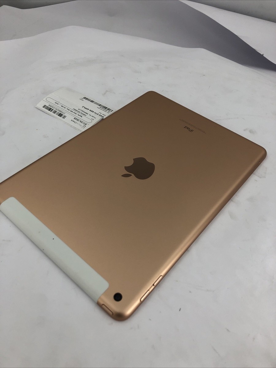 Apple iPad 6th Gen, 32GB, Wi-Fi+ Cellular, Gold | eBay