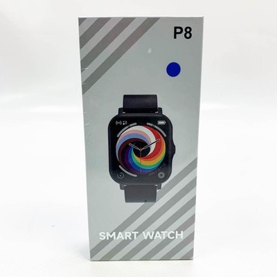 P8 Smart Watch 1,4 Zoll Full Touch Screen Fitness Tracker Herzfrequenzmesser,