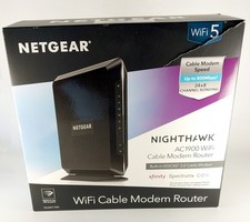 NETGEAR Nighthawk AC1900 C7000 WiFi Cable Modem Router DOCSIS 3.0 Open Box NEW