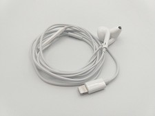 Apple EarPods with Lightning Connector In Ear Canal Headset - White NEVER USED