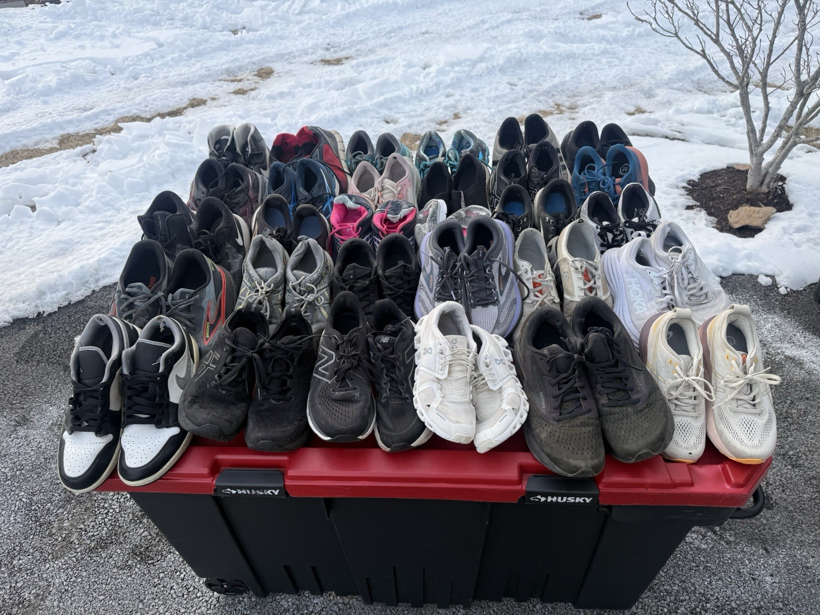 Lot of 45 Pairs Of Shoes | Hoka | Brooks | Jordan | Please Read Description ⚡️