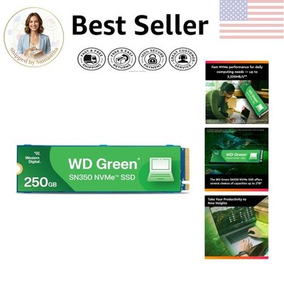 250GB WD Green NVMe Solid State Drive - Performance Upgrade for Any Device