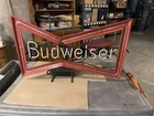 30”x 20” Vintage Budweiser Bow Tie Neon Beer Sign