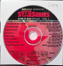 SC2441 BOB DYLAN SOUND CHOICE KARAOKE CDG LOT LONG DRIVE