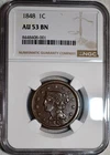 Photo of a 1848-P Large Cent from an eBay listing that sold on Jul 19, 2026