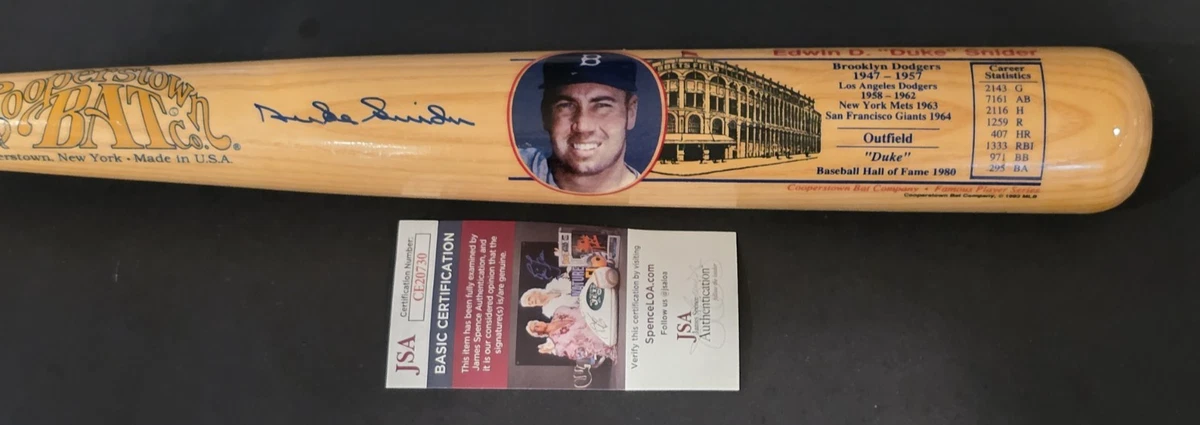 Duke Snider MLB Original Autographed Bats for sale | eBay Duke Snider MLB Original Autographed Bats for sale | eBay