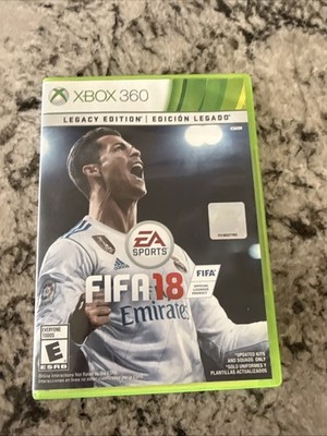 FIFA 18 Legacy Edition for Xbox 360 Complete Game Disc