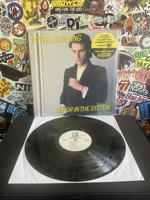 PETER SCHILLING Error In The System VG+ VINYL W/HYPE STICKER 