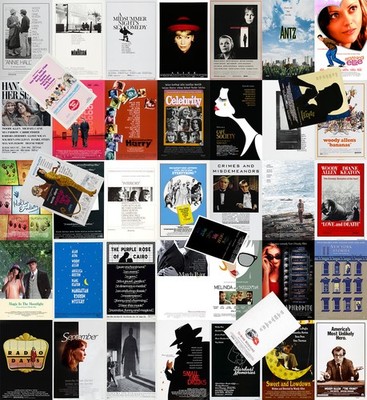 Woody Allen Classic Movie Posters A0 A1 A2 A3 A4 | MAXI (61x91.5cm) -  70x100