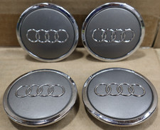 Oem Used Set Audi A3 A4 A5 Q3 Q5 Q7 R8 S5 Center Caps Grey 8t0601025a 4b0601170a Oem Used Set Audi A3 A4 A5 Q3 Q5 Q7 R8 S5 Center Caps Grey 8t0601025a 4b0601170a
