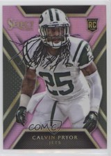 2014 Panini Select Rookies Fuchsia Prizm 12/199 Calvin Pryor #111 0l1