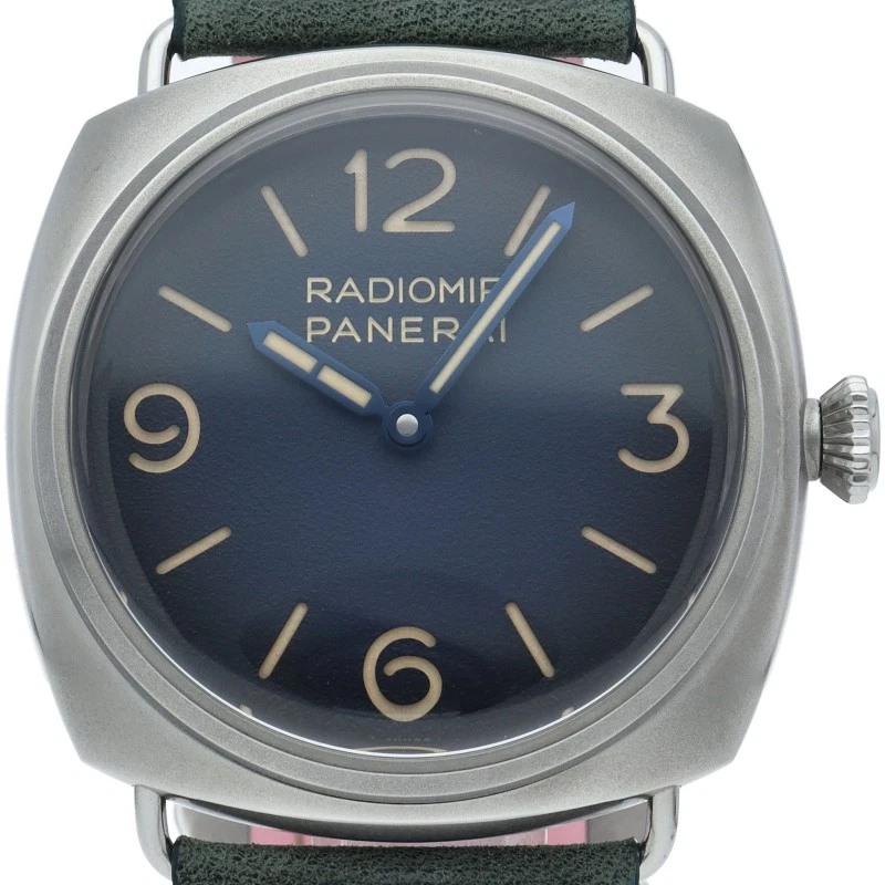 Panerai — Panerai Radiomir PAM01335 Stainless Steel 45mm Blue Dial Box and Papers #LPW619