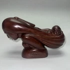 WILLARD STONE "EXODUS" Cherokee White Clay RARE,  Rubbed Bisque NON FRANKOMA