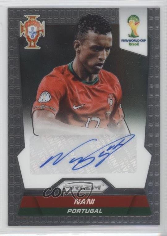 2014 Panini Prizm World Cup Signatures Nani #S-NA Auto 0c3