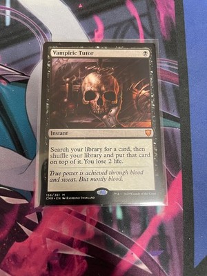 MTG - VAMPIRIC TUTOR - MYTHIC - CMR - NM