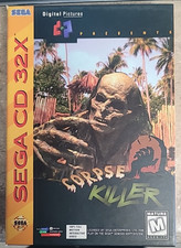 Corpse Killer, Sega CD 32X, Contains Game Disk and Manual