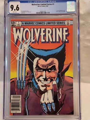 Wolverine #1 Newsstand Sept 1982 - 1ST SOLO WOLVERINE TITLE - CGC Graded 9.6