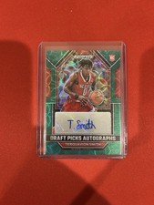 2023-24 Panini Prizm Draft Picks - Terquavion Smith Green Choice Prizm /8