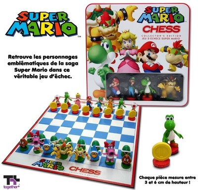 JEU D'ECHEC - SUPER MARIO CHESS COLLECTOR'S EDITION NEU (ENGLISCHE VERSION)